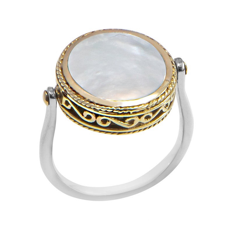 Bague argent massif cabochon orange - Montres & Bijoux Bague argent massif cabochon orange - Montres & Bijoux