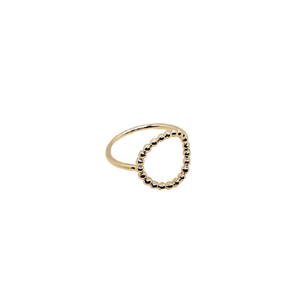 Bague anneau cercle - plaqué or - Bijoux créateur ParisBague anneau cercle - plaqué or - Bijoux créateur Paris