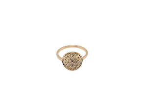 Bague Ora Oeil protecteur - Bobart bijoux créateur - plaqué or