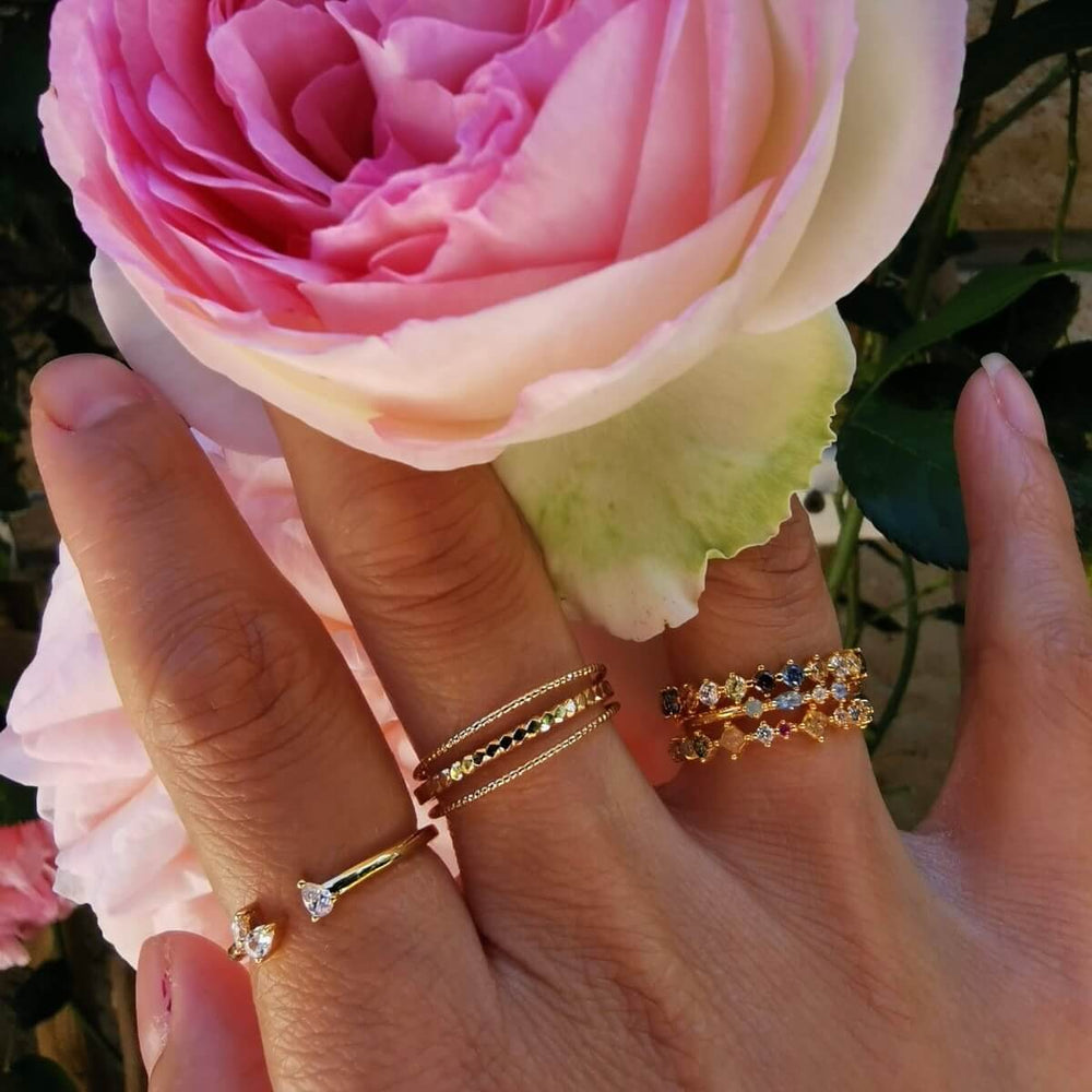 Bijoux Créateur Paris - Bobart Bijoux - Bijoux Fantaisie Paris - Bijoux Fantaisie - Bobart Bijoux - Bijoux Femme - Bijoux Fait Main - Bague Créateur - Bague - Bague Fine - Bague Large - Bague Empierrée - Bague Pierre Naturelle