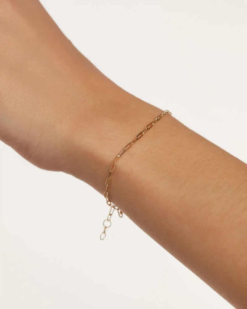 Bracelet gourmette or massif 18K PD PAOLA bijoux