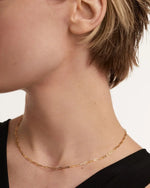Collier maille gourmette en or 18k recyclé PD PAOLA