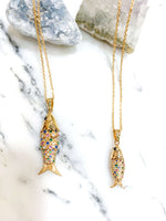 Collier Carpe - multicolor - petit