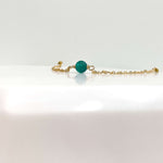 Bracelet Give Me Happiness - Agate Verte