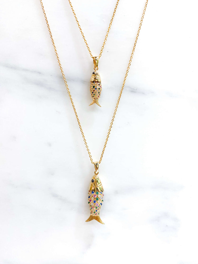 Collier Carpe - multicolor - petit