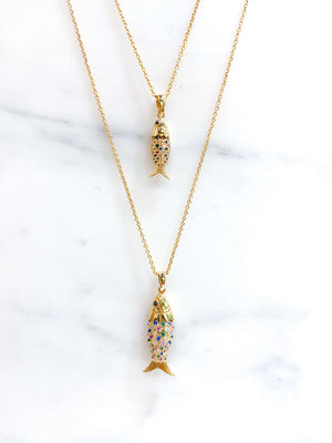 Collier Carpe - multicolor - petit