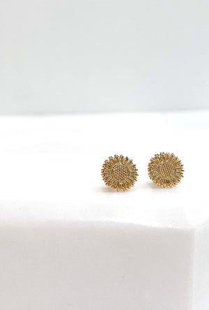 Bijoux Fait Main - Boucles d'oreilles Fleurs - Boucles d'oreilles puces - Bijoux Femme - Bijoux Femme Plaqué Or - Bijoux Fantaisie - Boucles d'oreilles Femme - Boucles d'oreilles Plaqué Or - Bijoux Fleurs