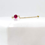 Bracelet Give Me Happiness - Agate Fuchsia