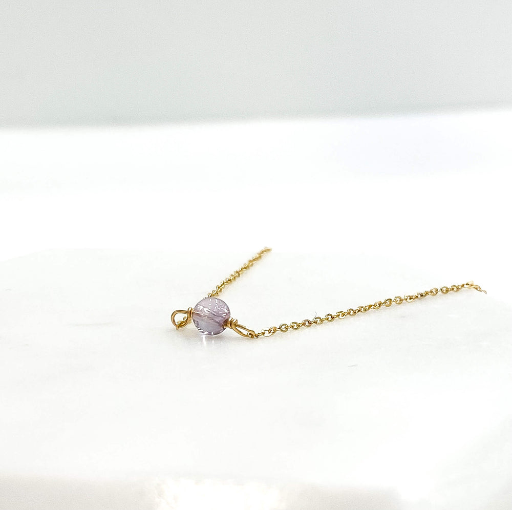 Vertus Pierre Naturelle - Vertus Auralite 23 - Bracelet Auralite 23 - Vertus Pierre - Auralite 23 - Bijoux Pierre Naturelle - Bijoux Femme - Bijoux Femme Pierre - Bijoux Gold Filled - Give Me Happiness - Bobart Bijoux