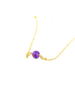 Améthyste Vertus - Bijoux Aémethyste - Améthyste - Bienfaits Améthyste - Pierre Naturelle - Améthyste Pierre - Pierre Violet - Bijoux Gold Filled - Give Me Happiness - Bobart Bijoux