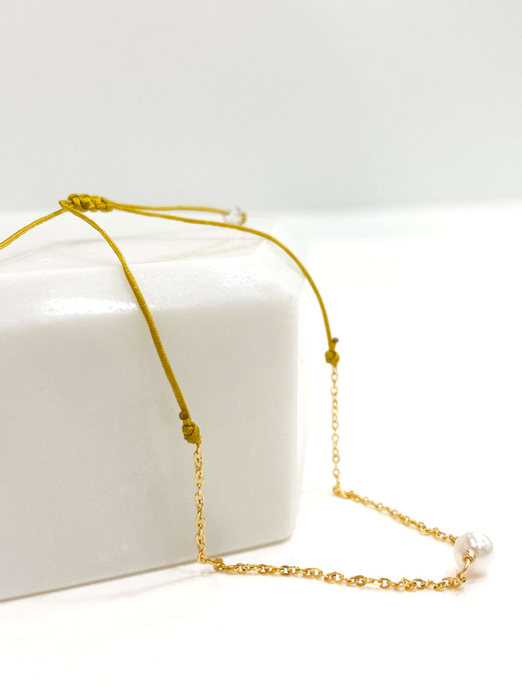 Bijoux Créateur - Bijoux Femme - Bijoux Perle - Bracelet Perle - Bracelet Perle Blanche - Bijoux Fantaisie Paris - Gold Filled - Give Me Happiness - Bobart Bijoux