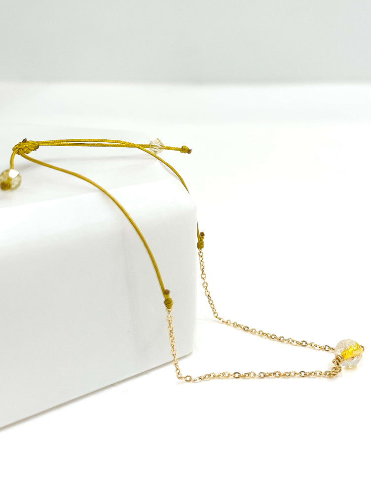 Citrine Bijoux - Citrine - Bijoux Créateur - Bijoux Femme - Bijoux Fantaisie - Bracelet Citrine - Gold Filled - Bracelet Pierre Jaune