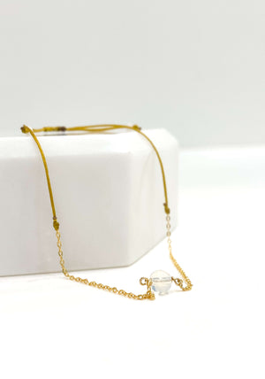 Bijoux Créateur - Bijoux Pierre Blanche - Bijoux Fantaisie Paris - Opale - Bijoux Opale - Bracelet Opale - Gold Filled - Give Me Happiness - Bobart Bijoux