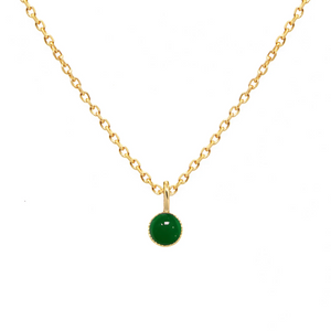 Médaille agate verte NILAI 