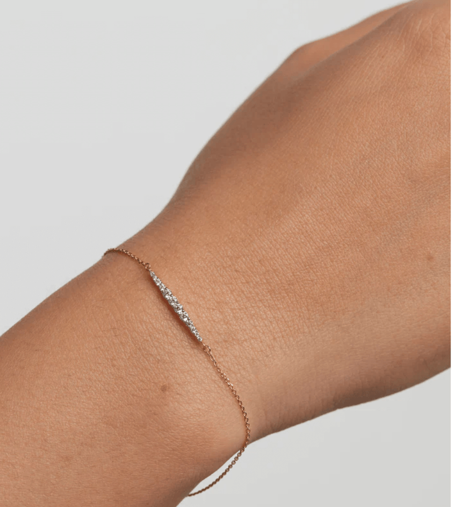 bracelet or KATE et diamants  PD PAOLA collection fine