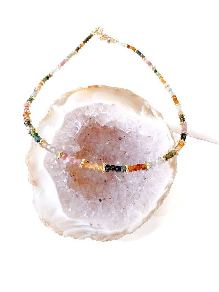 Collier Marion - Multi Tourmaline