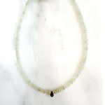 Collier Aja - Préhnite et Labradorite