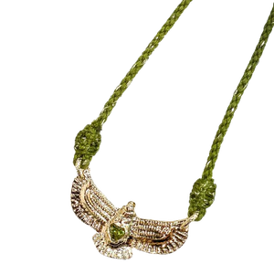 Collier aigle , Virginie Berman, collier style bohème , bijoux creatrice française 