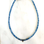 Collier Azura - Aigue Marine et Labradorite