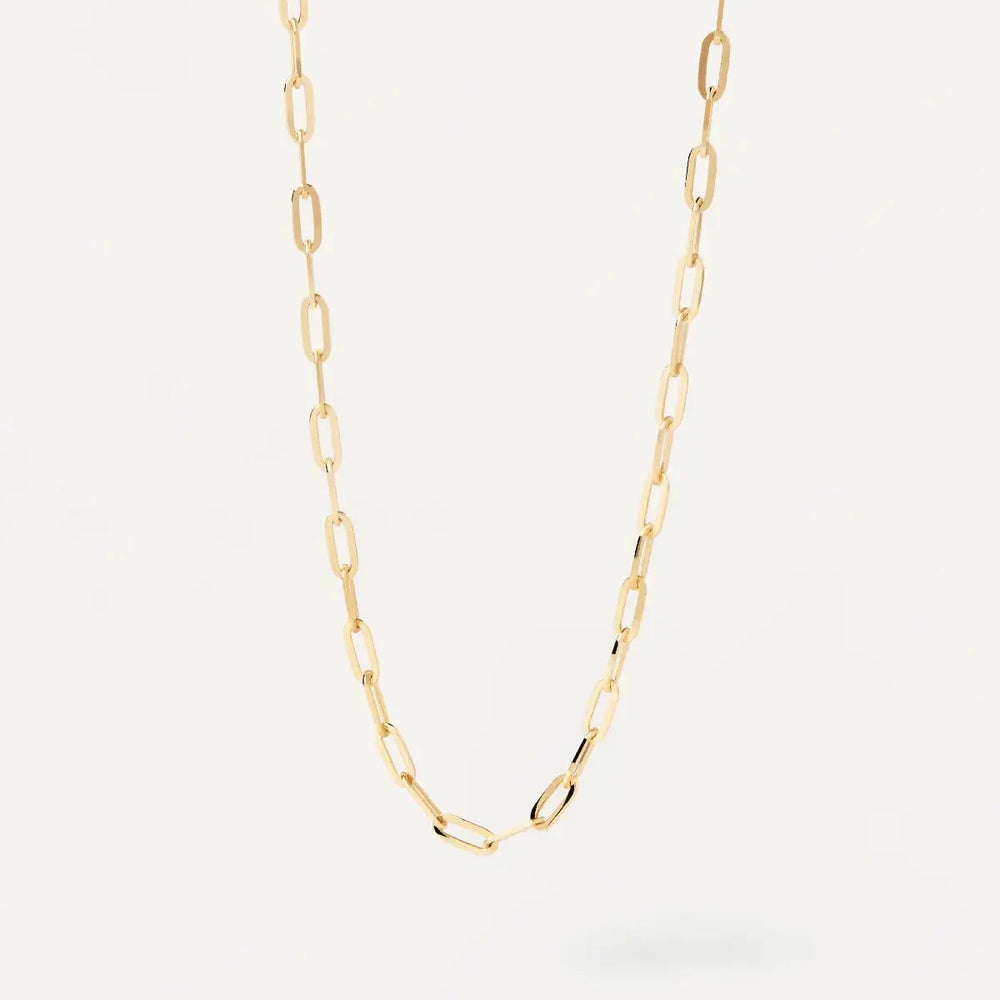 Collier maille gourmette - Or et Diamant