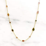Collier Multi Tourmalines naturelles  - Serenity