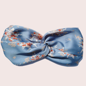 Headband Laure Derrey - Laure Derrey - Accessoire Cheveux - Bandeaux Cheveux - Bandeau Cheveux Coton - Coton - Headband Coton - Headband Bleu