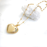 Collier Paty - Médaillon Coeur Porte-Photo