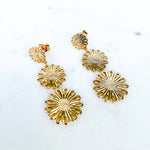 Boucles d’oreilles Marguerite