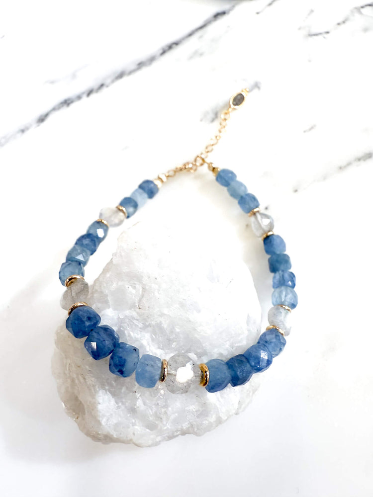 Bracelet Azur Harmonie - Aigue marine