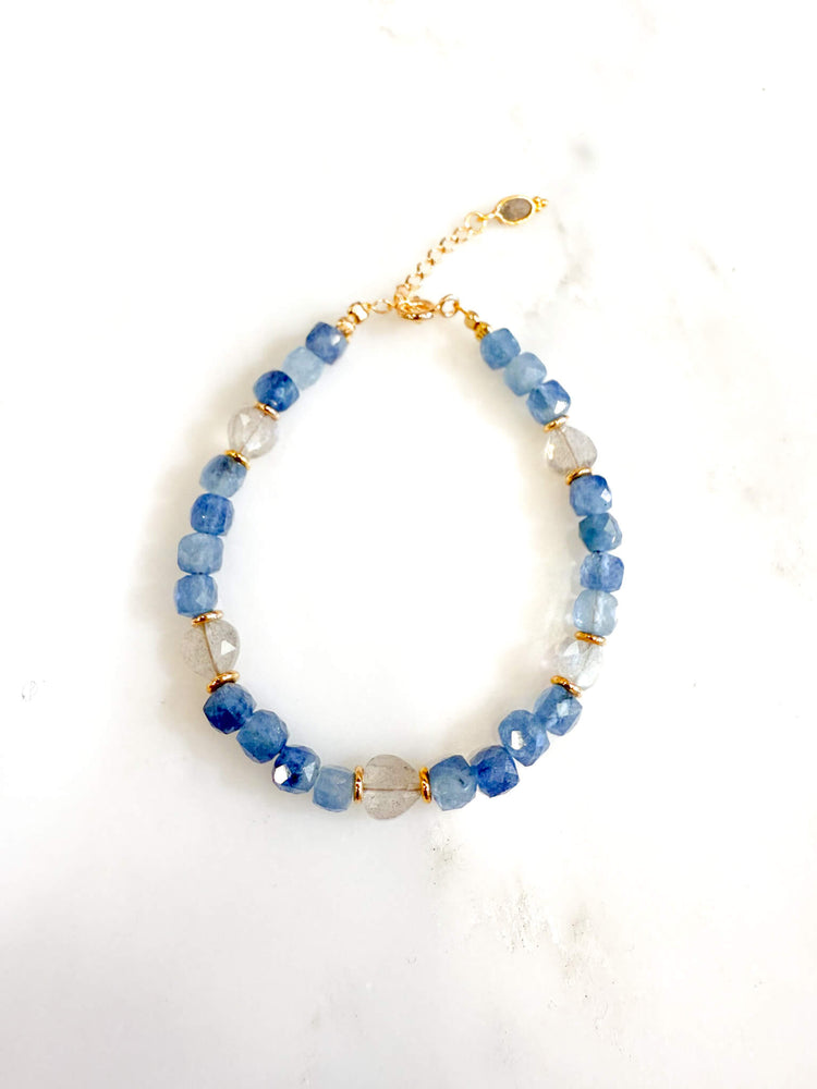 Bracelet Azur Harmonie - Aigue marine