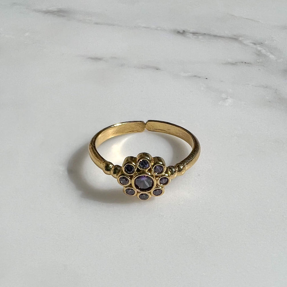 Bague Mini Daisy - Violet