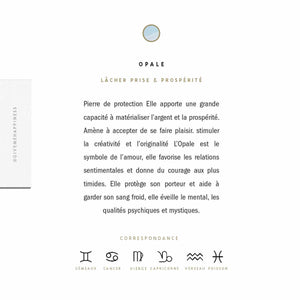 Opale Vertus - Opale - Bijoux Opale - Bijoux Femme - Bijoux Femme Opale - Bijoux Pierre - Bijoux Pierre Naturelle - Pierre Naturelle