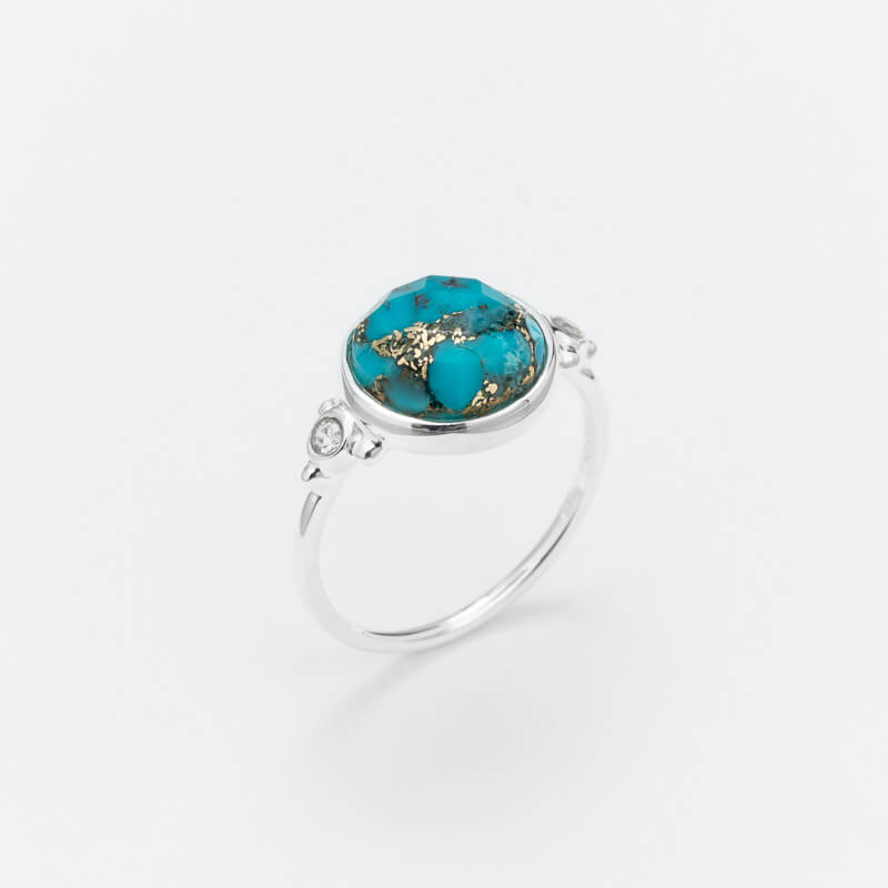 Bague Agathe - Turquoise