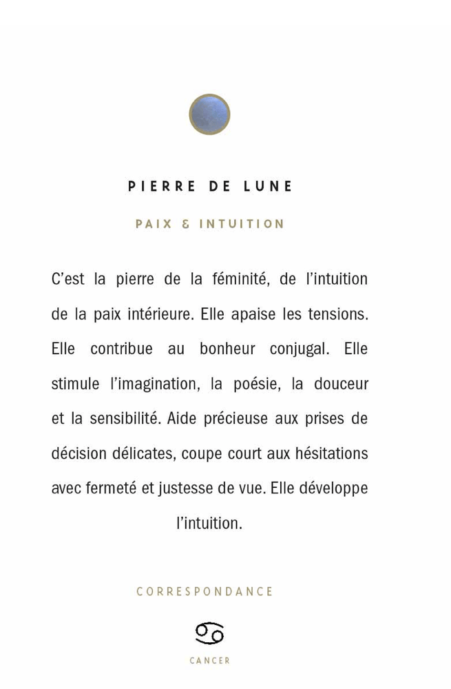 Bracelet Give Me Happiness - Pierre de Lune