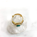 bague reglable au fil de lo bijou ajustable bijou femme bijou createur plaque or