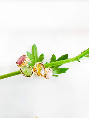 ierres tourmalines bague bijou createur pierre precieuse veritable pierres colorees bijou createur au fil de lo bobart bijoux pieces tendance bijou addicted rings addicted bague plaque or