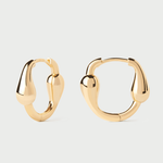 Boucles d'oreilles créoles Cycle