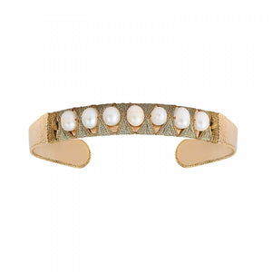 Jonc bracelet Allegria - Perle