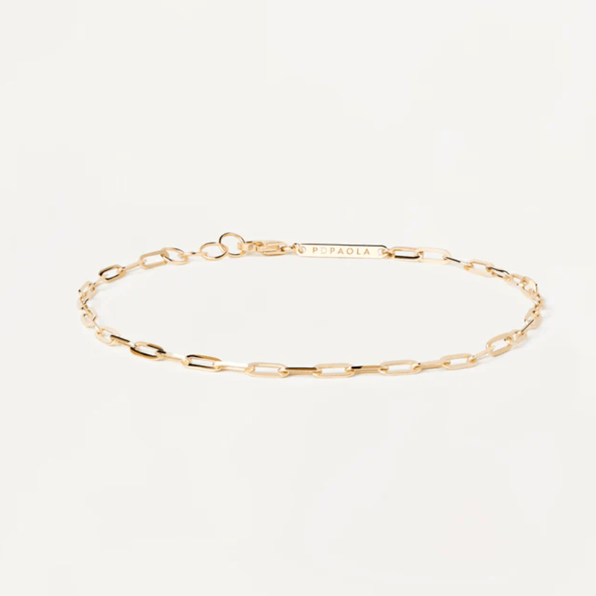 bracelet gourmette en or femme 