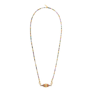 Collier SILMA -tourmaline et pierres - Satellite bijoux 
