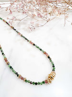 collier pierres semie precieuses pierre rubis zoiste tourmaline poisson articulé bijoux createurs