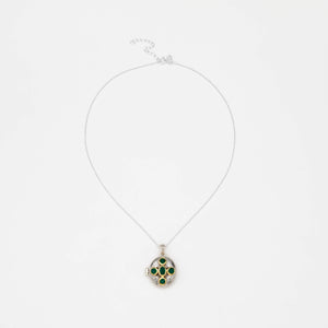 Collier Boîte Poison Onyx vert – BOBART Bijoux - Main Image