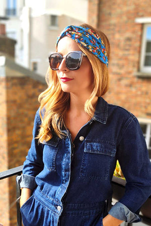 Headband Eléonore - laure derrey - créateur français - made in paris