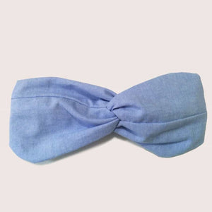 Headband Laure derrey - Bleu jean clair