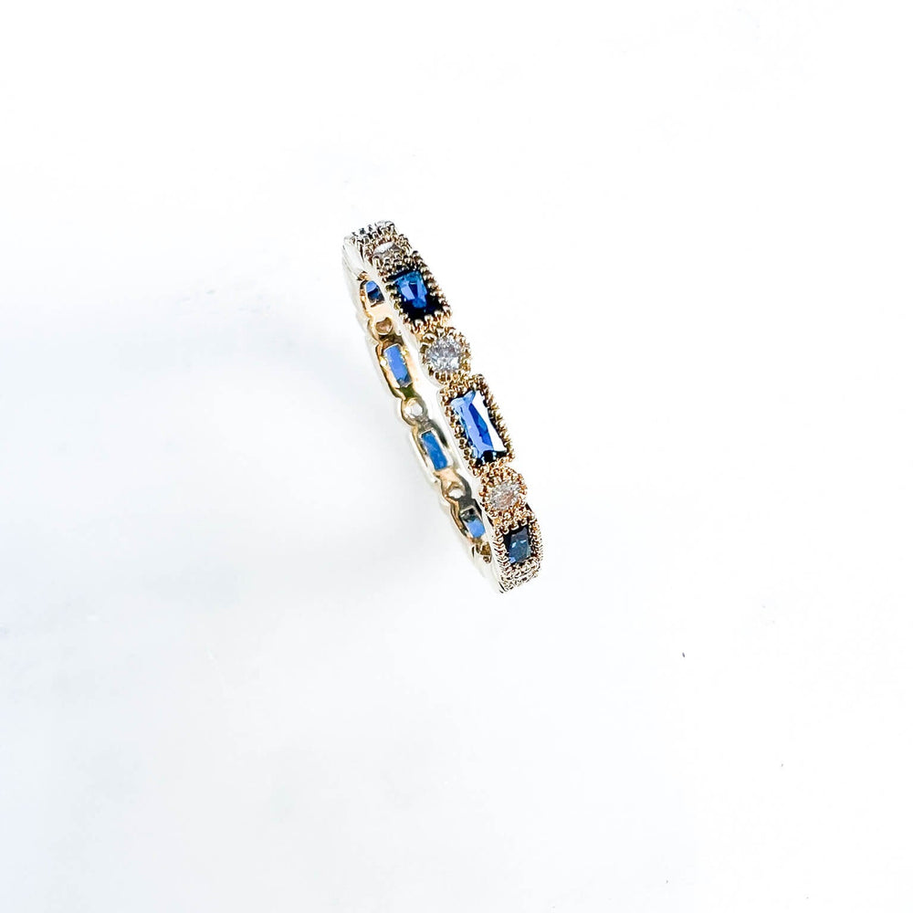 Bague Margot - Bleu profond