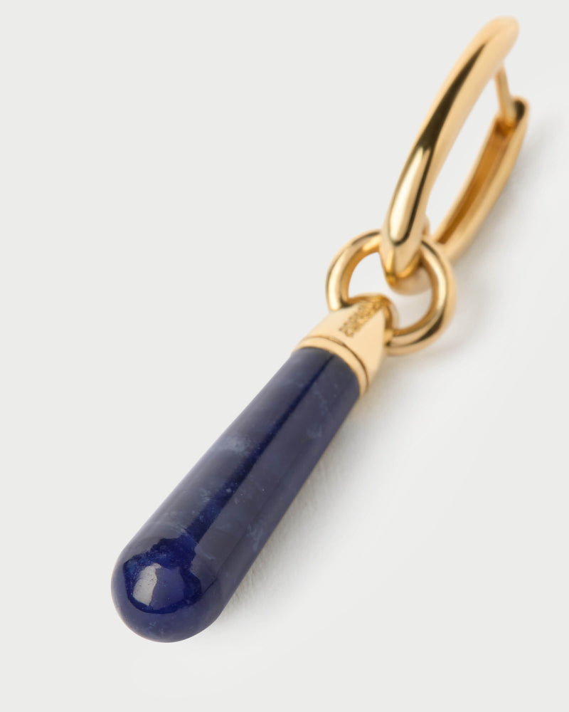 sodalite pierre semie precieuse boucle unite creole originale creole pierre semie precieuse pd paola bijou bobart bijou
