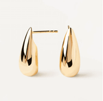 boucles d'oreilles sugar plaque or femme pd paola