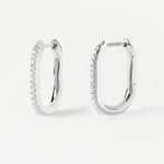 Boucles d'oreilles Spike - argent