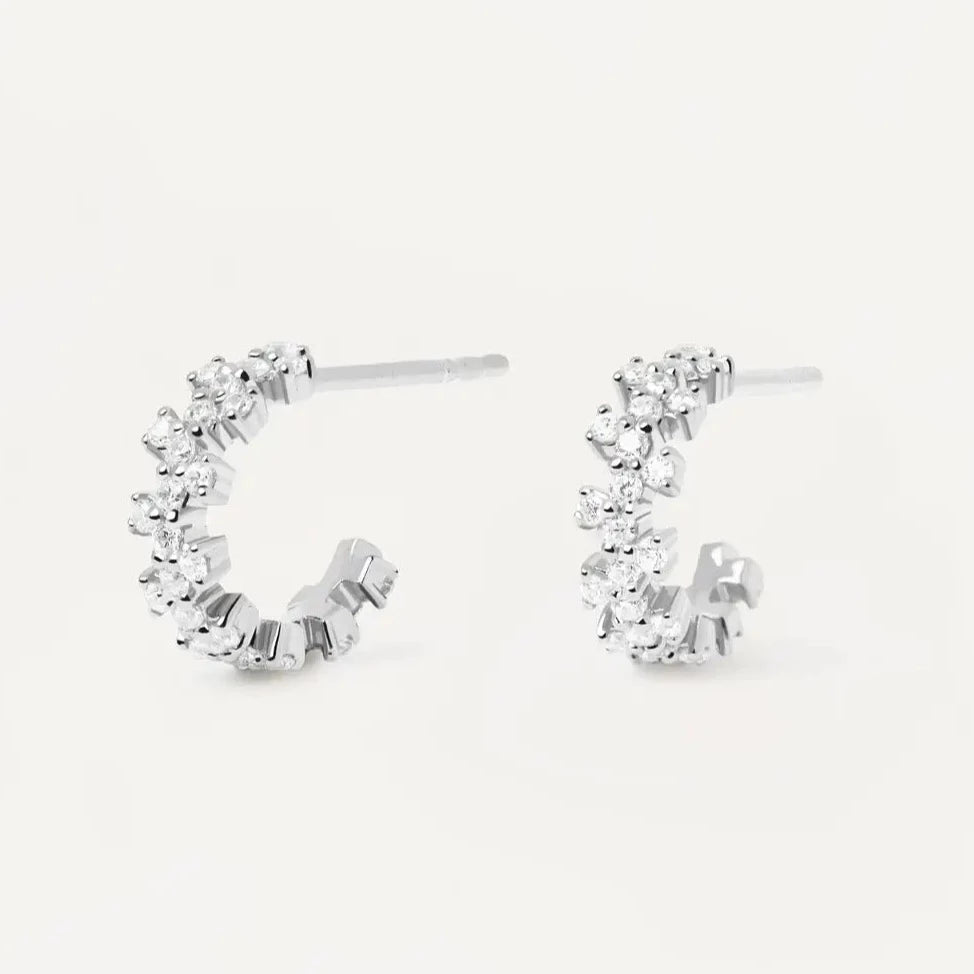 Boucles d'oreilles Little Crown - argent - PD PAOLA