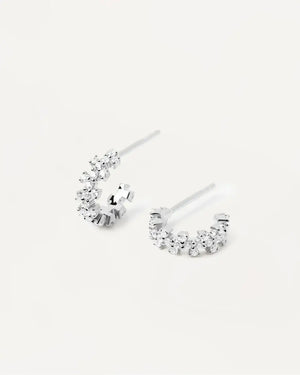 Boucles d'oreilles Little Crown - argent - PD PAOLA